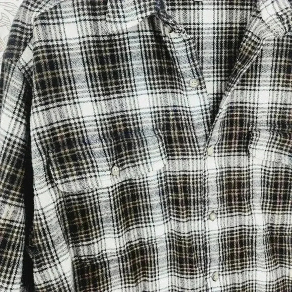 Lord & Taylor Wool Blend Flannel Button down Long sleeve Men's Shirt XL - Picture 3 of 6